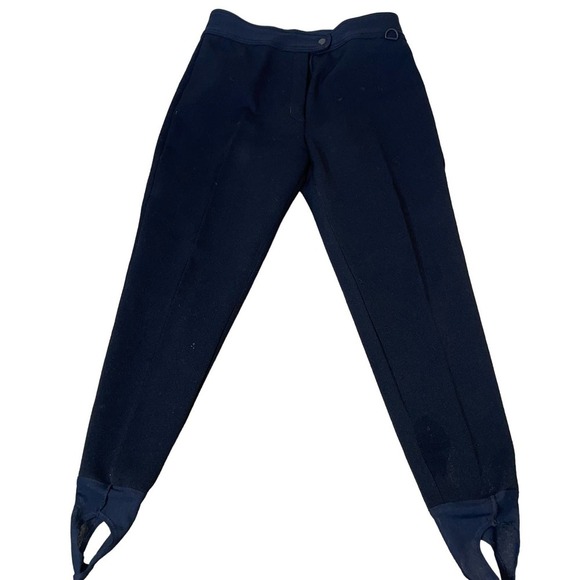 Vintage riding pants breaches breeches black Made in USA SZ 14 equestrian riding - Picture 1 of 9